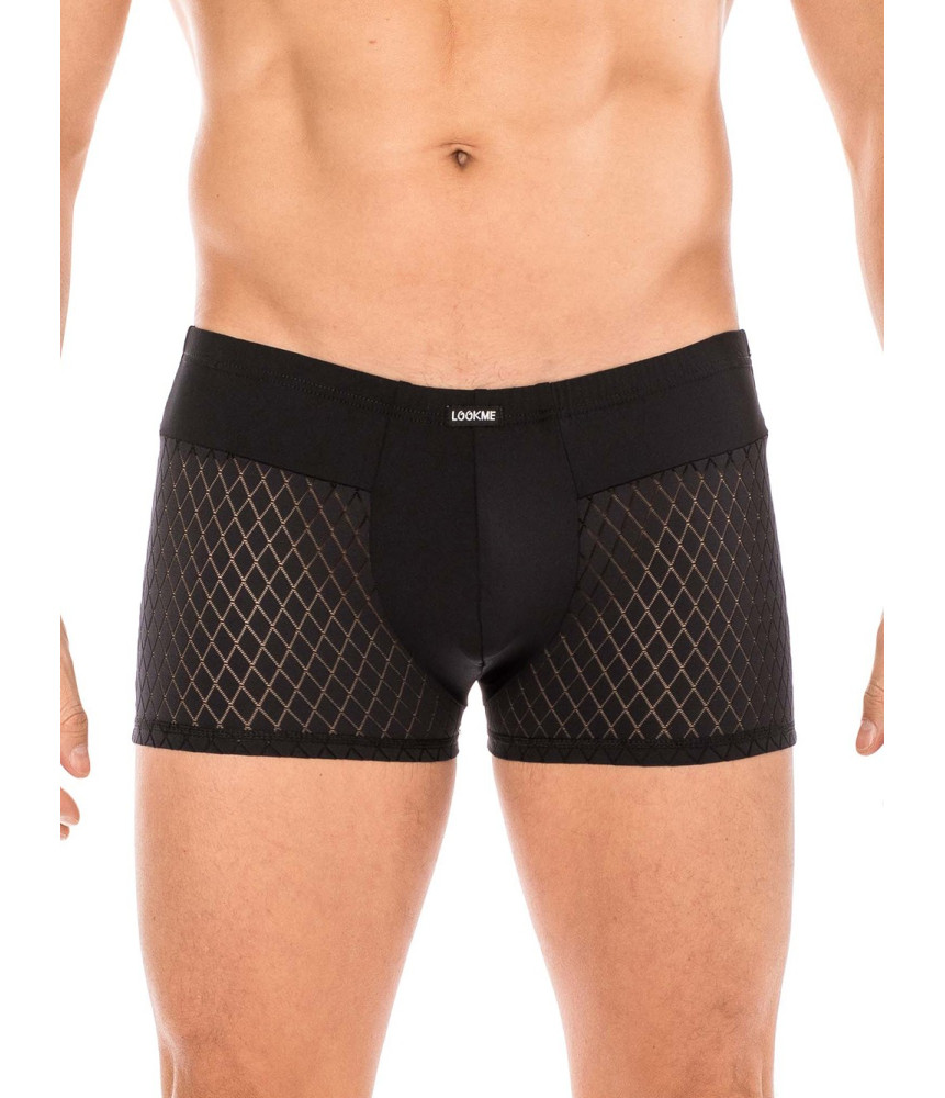 Boxer noir Seduction - LM2105-67BLK